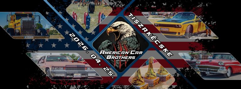 2025 04 25 American car brothers tiszakécske