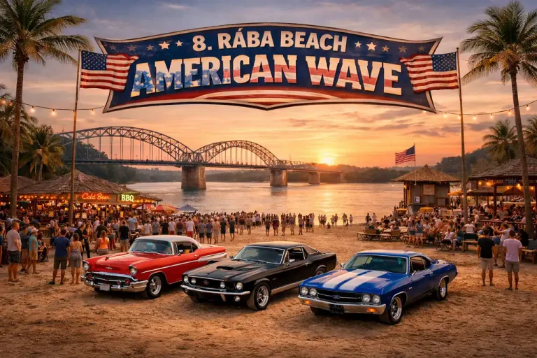 8.Rába beach American wave