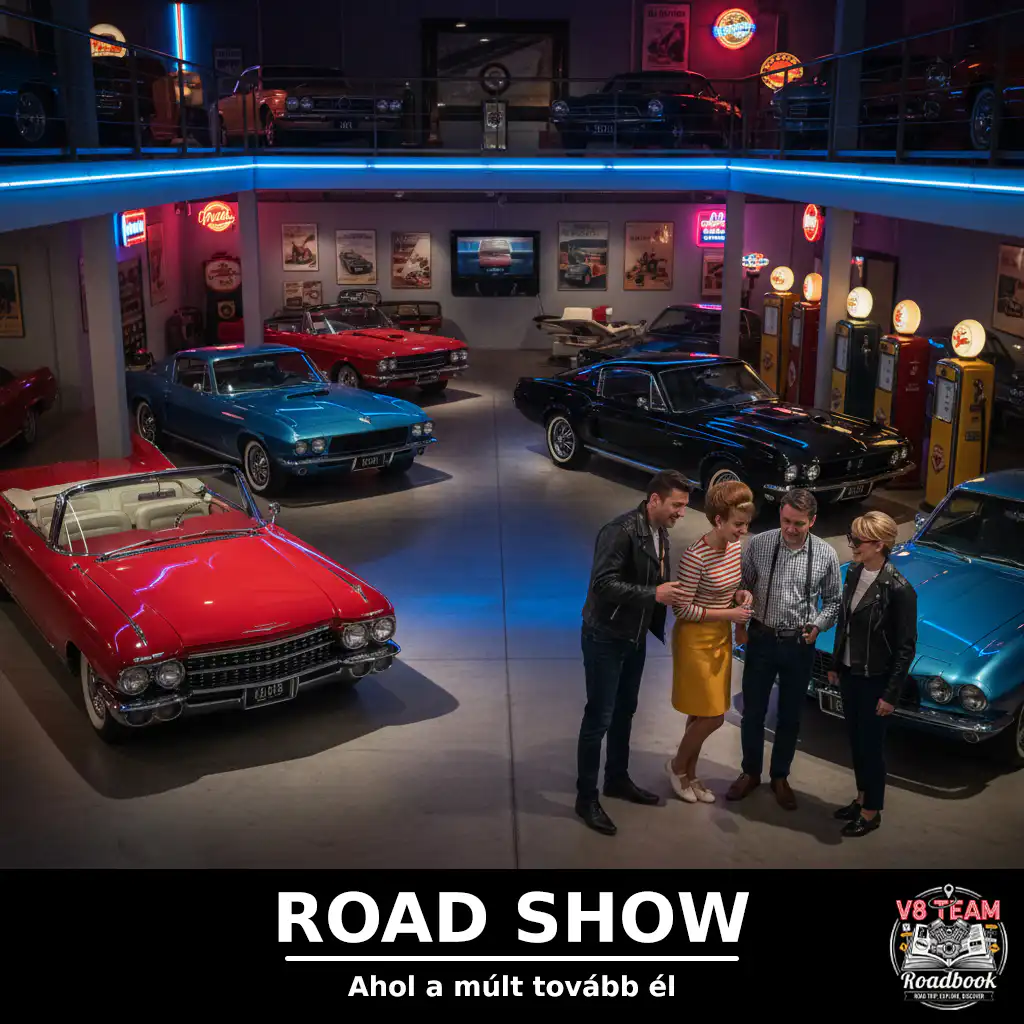 V8 Team roadbook/roadshow