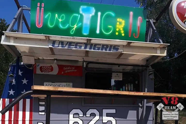 V8 Team Road photo Üvegtigris