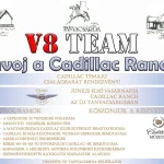 V8 Team konvoj a Cadillac ranchre 2026.06.07.