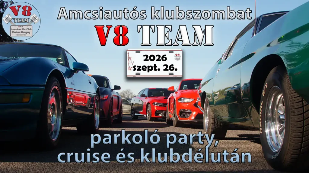 V8 Team klubszombat 2026 09 26